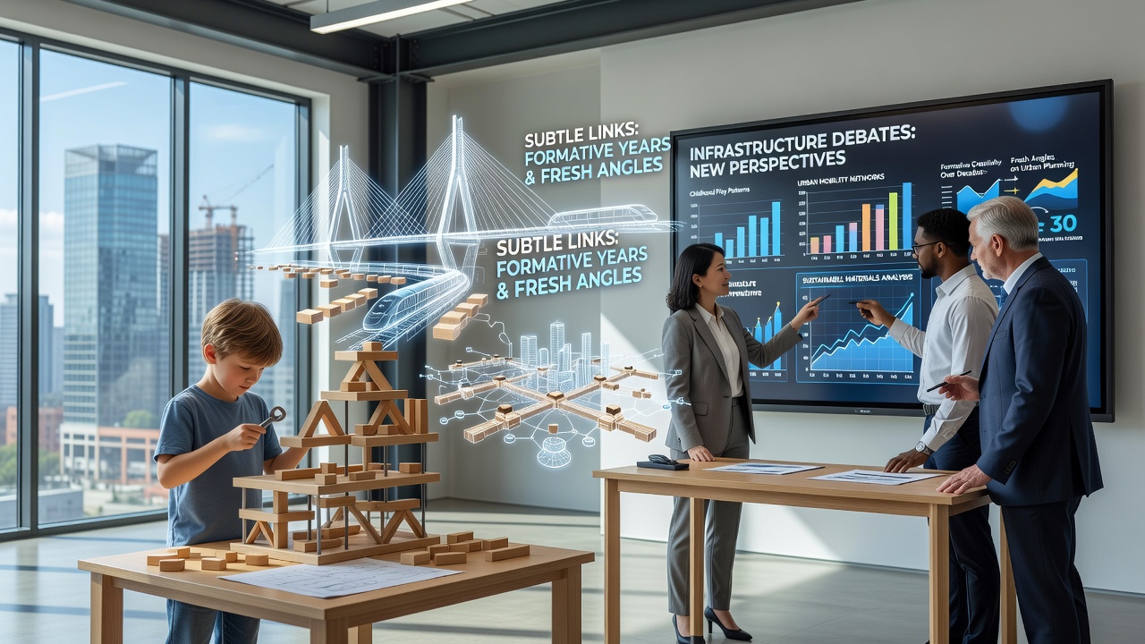 Delving into Subtle Links Between Formative Years and Fresh Angles on Infrastructure Debates