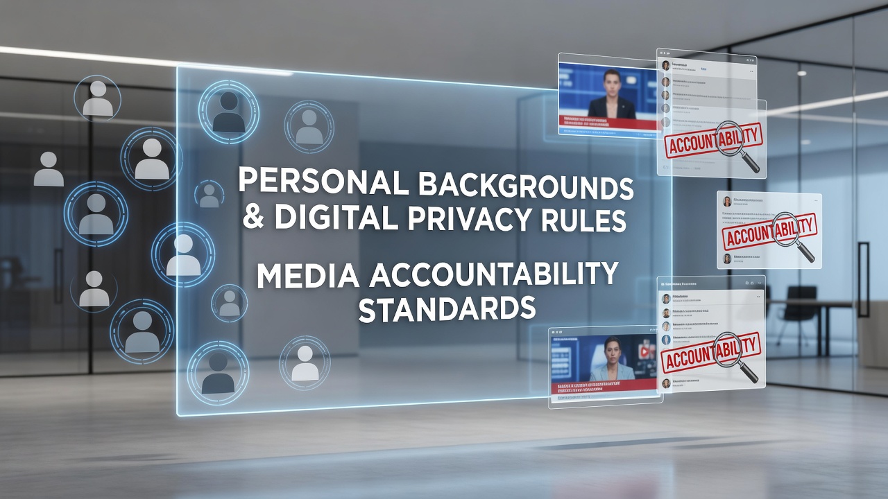 Personal Backgrounds Shape Perspectives on Digital Privacy Rules and Media Accountability Standards